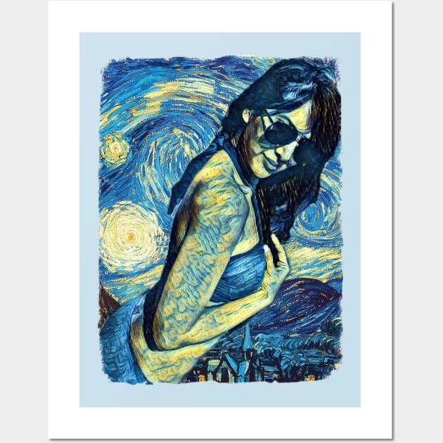 Beach Life Van Gogh Style Wall Art by todos